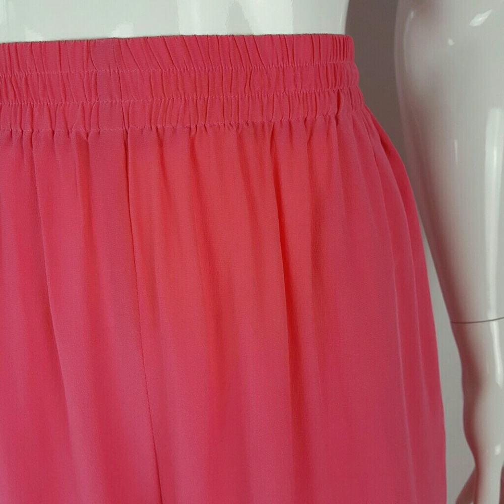 HELD Vintage Pink Silk Crepe Pants - Picture 5 of 9